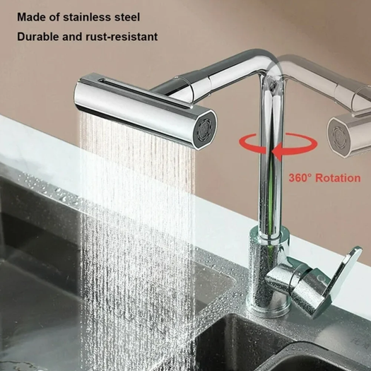 Multifunction Shower Waterfall Kitchen Faucet