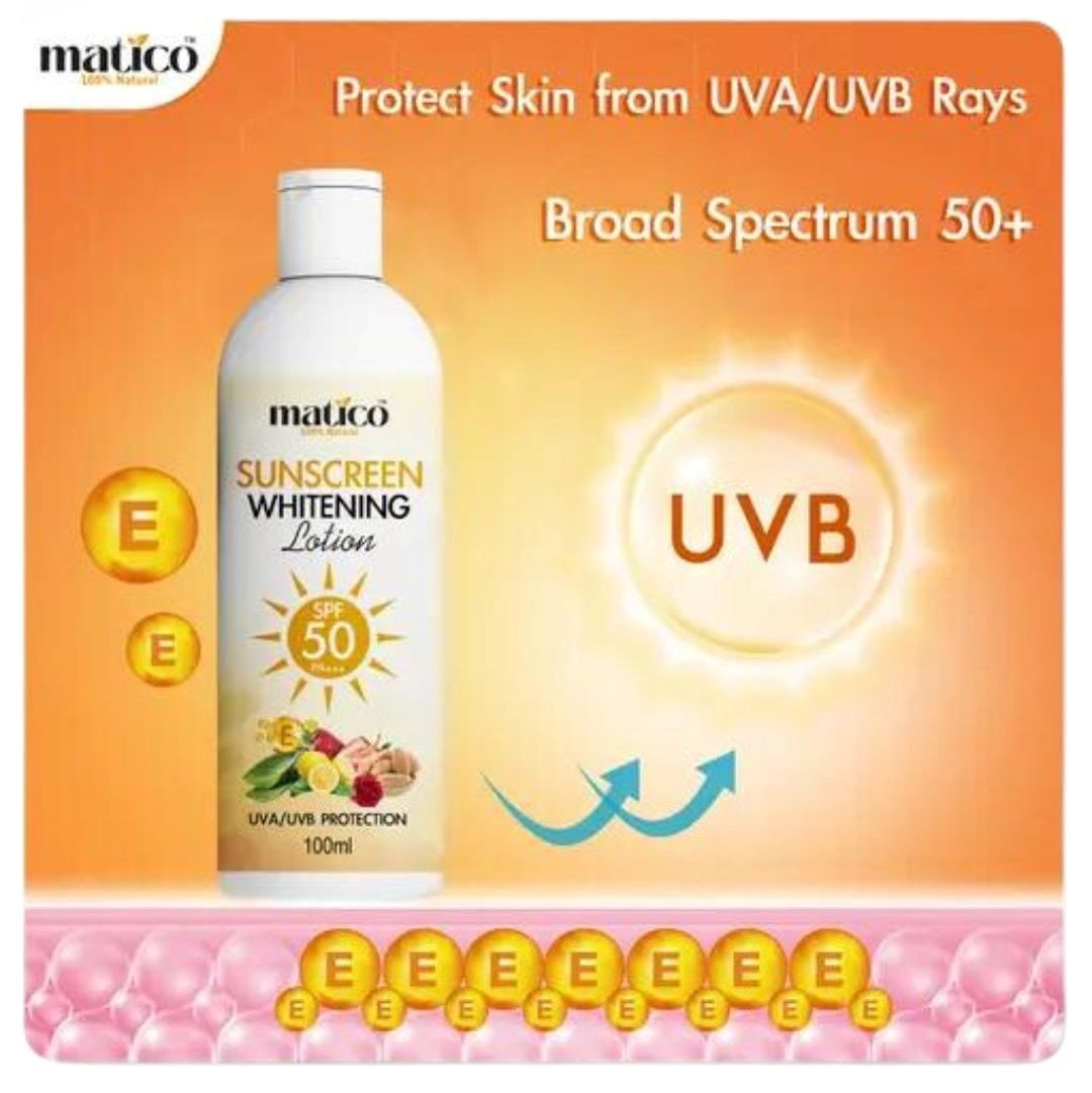 Matico Sunscreen Whitening Lotion