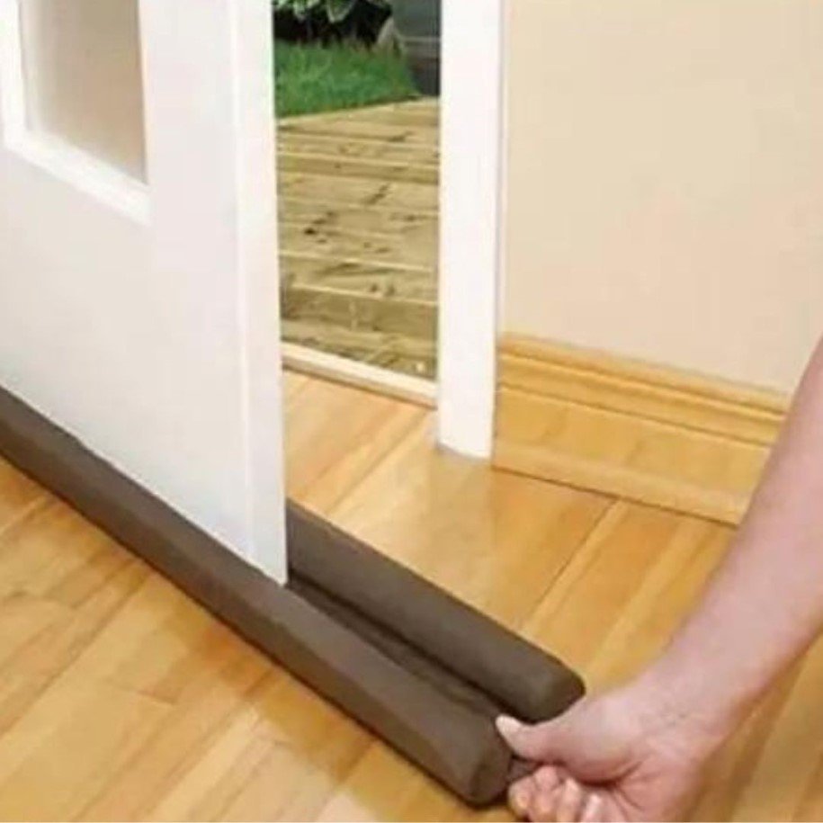 Door Stoppers | Door Seal | Door Closers | Door Bottom Sealing Strip Guard for Home | Waterproof - Brown